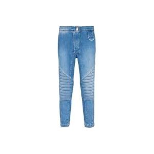 Balmain Slim Fit Lage Taille Jeans , Blue , Dames , Maat: 2XS