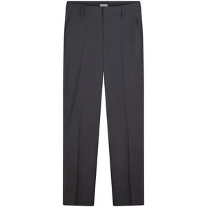 Brunello Cucinelli, Dames, Broeken, Grijs, Maat: XS Wol,