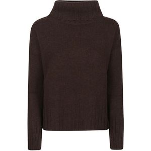 Aragona, Dames, Truien, Bruin, Maat: 2XS Kasjmier,