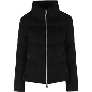 Herno, Dames, Jassen, Zwart, Maat: S
