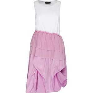 Twinset, Dames, Jurken, Veelkleurig, Maat: M Katoen,