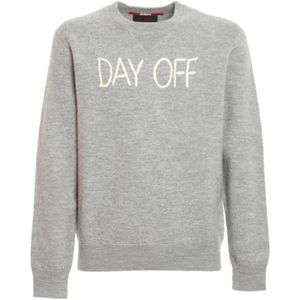 MC2 Saint Barth, Heren, Sweatshirts & Hoodies, Grijs, Maat: S