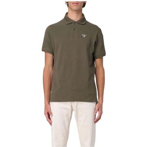 Barbour, Heren, Tops, Groen, Maat: S