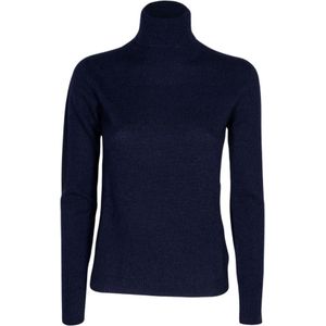 Jucca, Dames, Truien, Blauw, Maat: S Kasjmier,