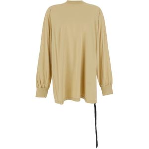Rick Owens, Heren, Tops, Beige, Maat: M Katoen,