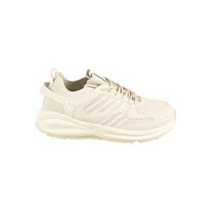 Dsquared2 Beige Dash Panelled Low-Top Sneakers , Beige , Heren , Maat: 42 EU