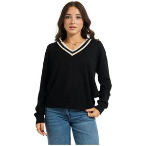 Silvian Heach, Dames, Truien, Zwart, Maat: XS