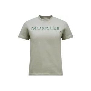 Moncler T-Hemden , Gray , Dames , Maat: XL
