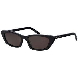 Saint Laurent - SL 277 009 - Zonnebril - Zwart - Kunststof