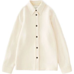 Studio Nicholson, Dames, Blouses & Shirts, Wit, Maat: S