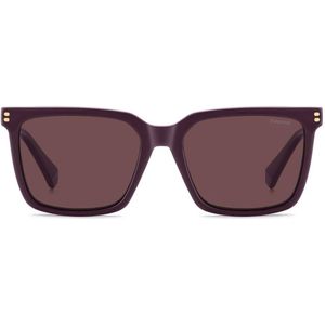 Polaroid, Dames, Accessoires, Paars, Maat: 54 MM Polyamide,