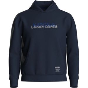 Kaporal, Heren, Sweatshirts & Hoodies, Blauw, Maat: 2XL Katoen,