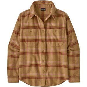 Patagonia, Dames, Blouses & Shirts, Bruin, Maat: S Flanel,