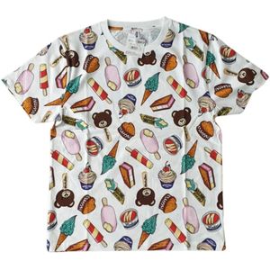 Moschino, Heren, Tops, Veelkleurig, Maat: S Jersey,