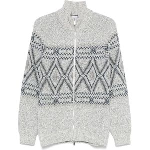 Brunello Cucinelli, Heren, Truien, Grijs, Maat: M