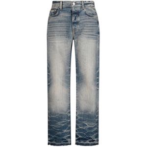 Amiri, Heren, Jeans, Blauw, Maat: W30
