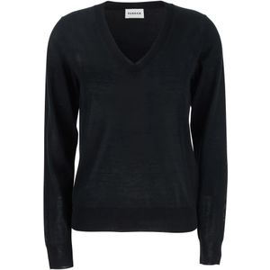 P.a.r.o.s.h., Dames, Truien, Zwart, Maat: M Zijde,