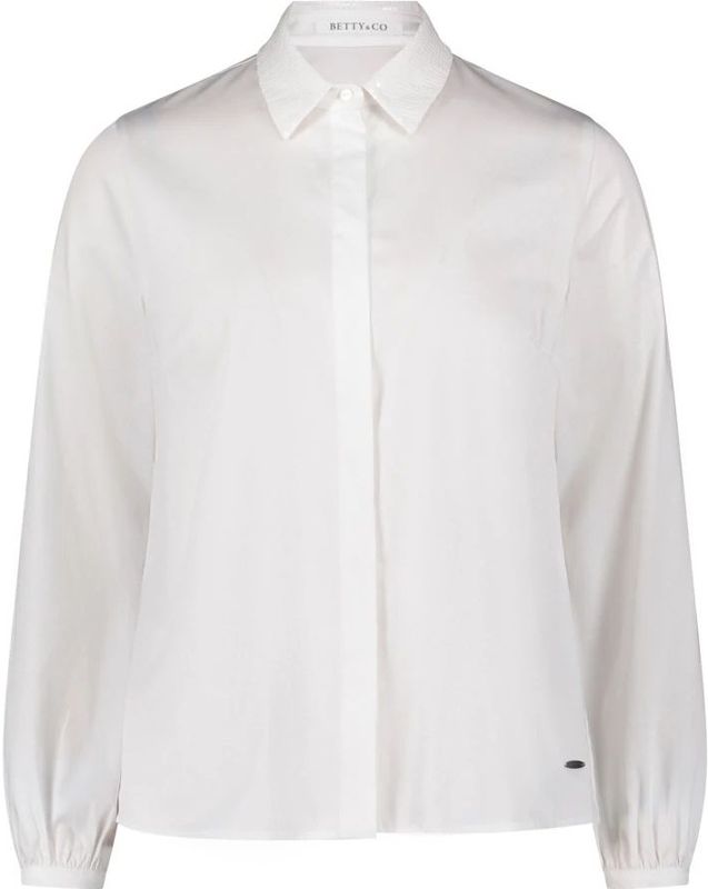 Betty & Co - Blouse - Wit - Dames - Met Pailletten