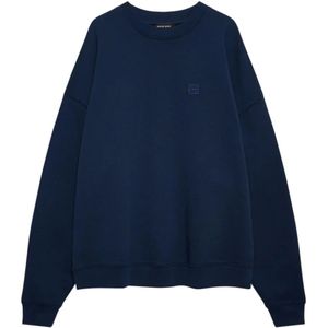 Anine Bing, Dames, Sweatshirts & Hoodies, Blauw, Maat: XS Katoen,