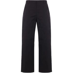 Gucci, Heren, Broeken, Zwart, Maat: L Katoen,