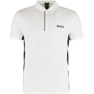 Hugo Boss, Heren, Tops, Wit, Maat: XS Poliester,