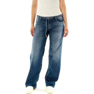 Le Temps Des Cerises, Dames, Jeans, Blauw, Maat: W25 Denim,