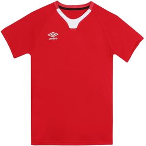 Umbro, Heren, Tops, Rood, Maat: 3XS Poliester,