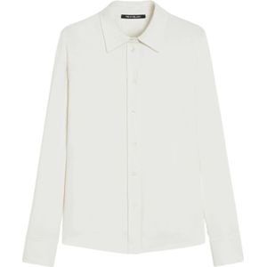 Pennyblack, Dames, Blouses & Shirts, Wit, Maat: XS Viscose,