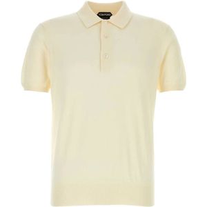 Tom Ford, Heren, Tops, Geel, Maat: XL Katoen,