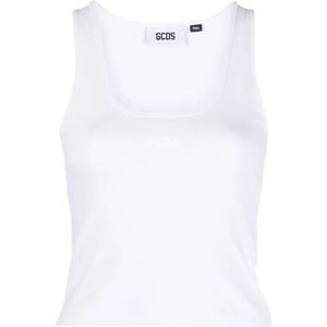 Gcds, Dames, Tops, Wit, Maat: L Jersey,