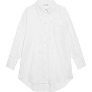 Anine Bing, Dames, Blouses & Shirts, Wit, Maat: XS Katoen,
