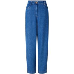 Sessun, Dames, Jeans, Blauw, Maat: M Denim,