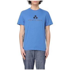 Peuterey, Heren, Tops, Blauw, Maat: M