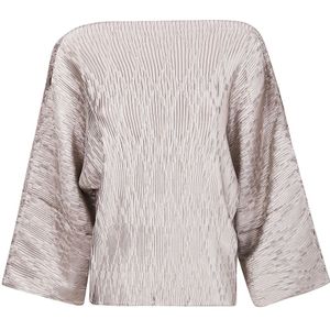 By Malene Birger, Dames, Blouses & Shirts, Grijs, Maat: XS