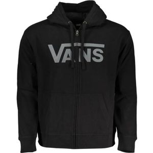 Vans, Heren, Sweatshirts & Hoodies, Zwart, Maat: XS Katoen,
