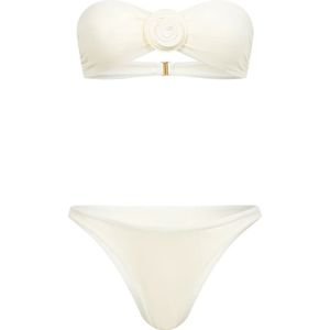 La Revêche, Dames, Badkleding, Beige, Maat: M Polyamide,