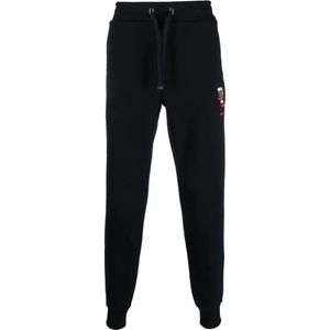 Tommy Hilfiger, Heren, Broeken, Blauw, Maat: M Katoen,