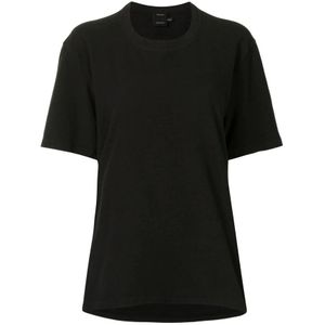 Proenza Schouler, Dames, Tops, Zwart, Maat: M Katoen,