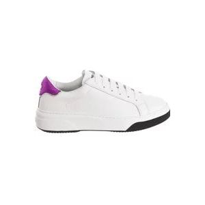 Dsquared2 Lage Top Sports Sneakers , White , Dames , Maat: 38 EU
