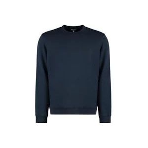 Woolrich Katoenen Crew-Neck Sweatshirt , Blue , Heren , Maat: S