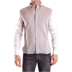 Neil Barrett, Heren, Overhemden, Grijs, Maat: M