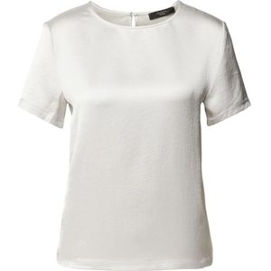 Max Mara Weekend, Dames, Blouses & Shirts, Wit, Maat: XL Poliester,