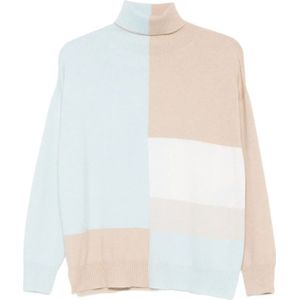 D.Exterior, Dames, Truien, Veelkleurig, Maat: L Wol,