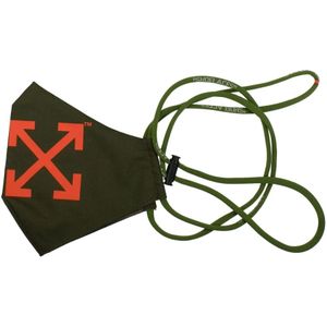 Off White, Heren, Accessoires, Zwart, Maat: ONE Size Poliester,