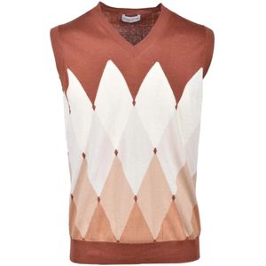 Ballantyne, Heren, Truien, Bruin, Maat: L Katoen,