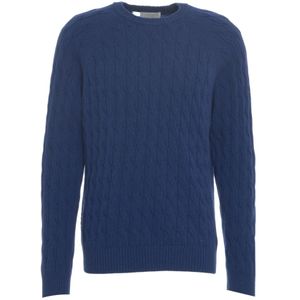 Amaránto, Heren, Truien, Blauw, Maat: L Wol,