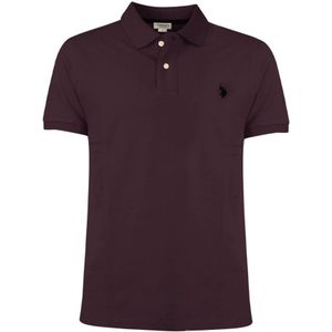 U.s. Polo Assn., Heren, Tops, Rood, Maat: M Katoen,