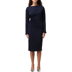 Kenzo, Dames, Jurken, Blauw, Maat: XS Poliester,