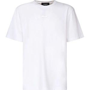 Dsquared 2 - Klassiek T-shirt - Wit - 100% Katoen