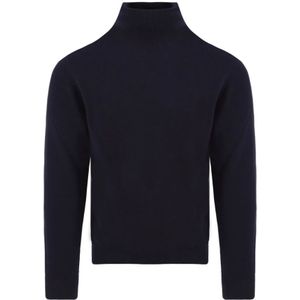 Malo, Heren, Truien, Blauw, Maat: M Kasjmier,